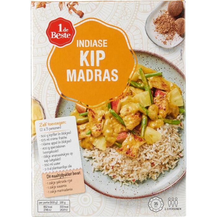 Indiase kip madras (324g)