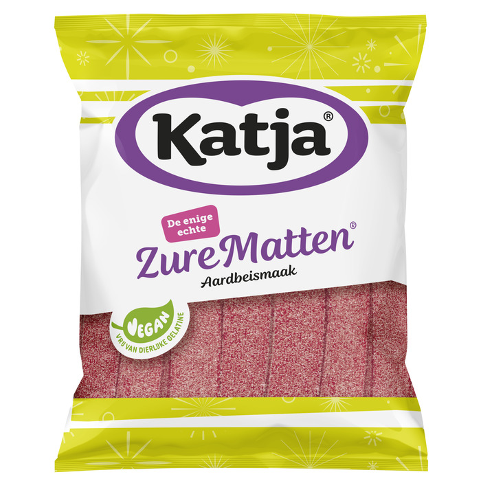 Katja Zure matten aardbei (125g)