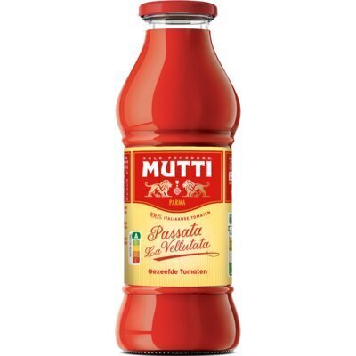 Mutti Passata gezeefde fluweelzachte tomaten (42.5cl)