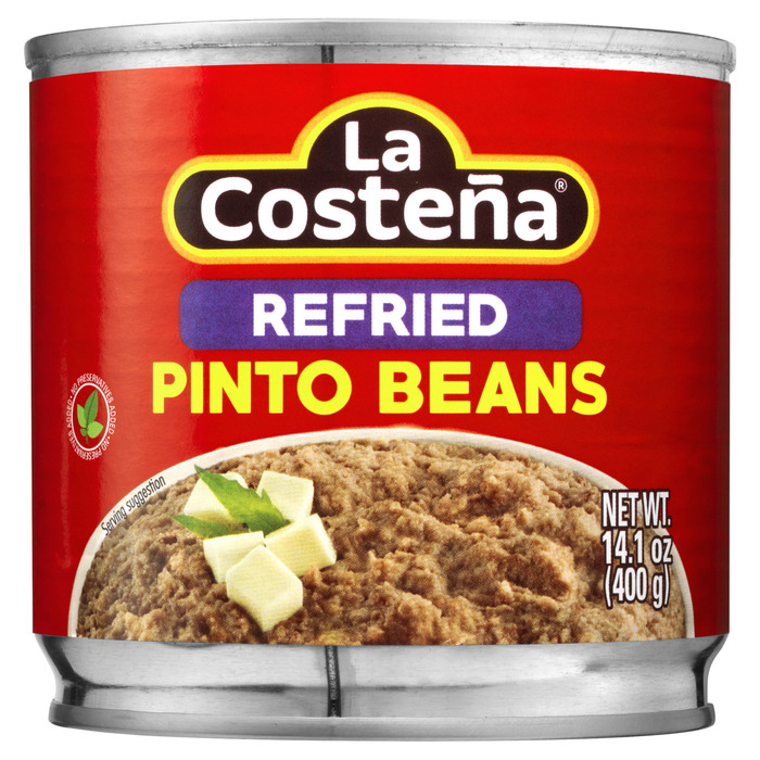 La Costena Refried pinto beans (400g)