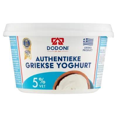 Dodoni Authentieke Griekse Yoghurt 5% Vet 500 g (500g)