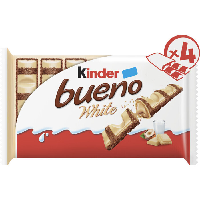 Kinder Bueno White 4 x 39g (156g)