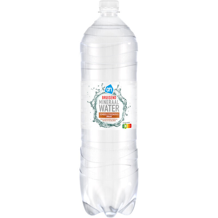 AH Bruiswater gember citroengras (1.5L)