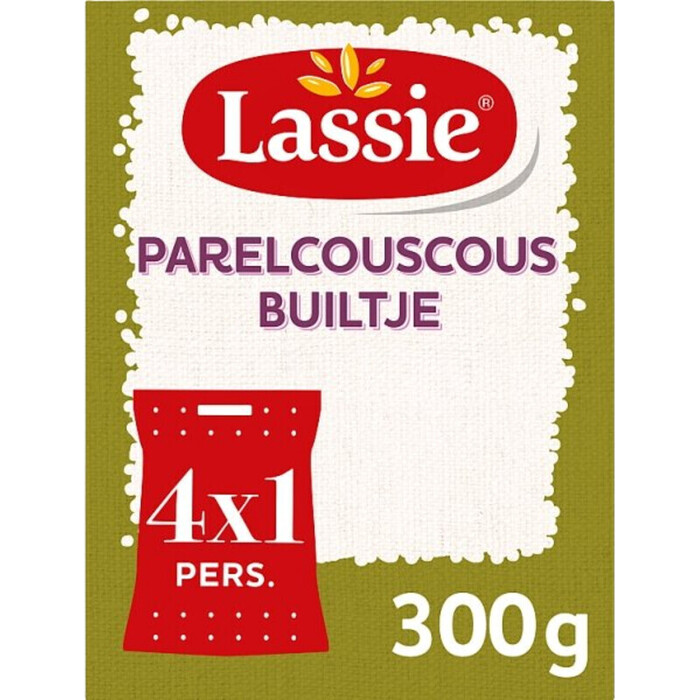 Lassie Parelcouscous builtjes (Pak, 300g)