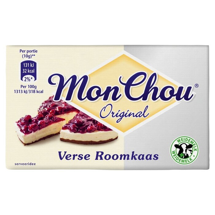Verse roomkaas (Pak, 100g)