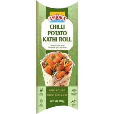 Ashoka Kathi roll chili aardappel (200g)
