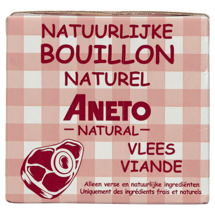 Aneto Natuurlijke bouillon naturel vlees (49.7cl)