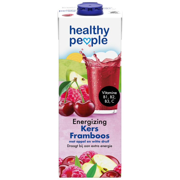 Appel kers framboos (1L)