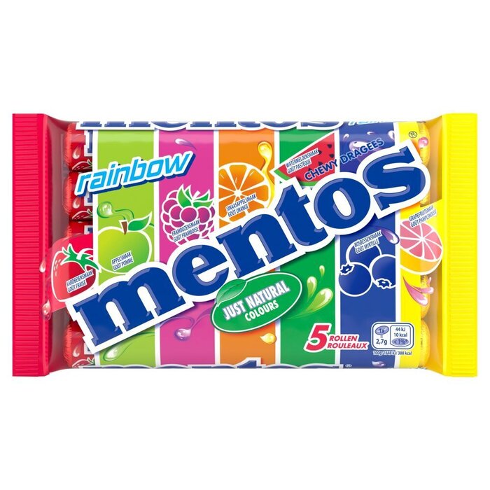 Mentos Rainbow 5-pack (37.5g)