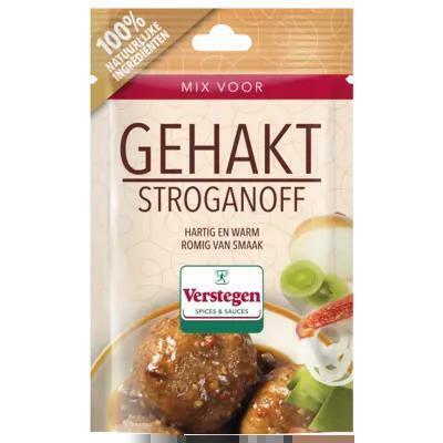 Mix voor gehakt stroganoff (Zakje, 40g)