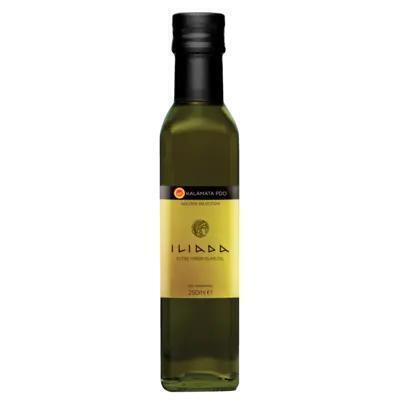 Kalamata extra vierge olijfolie (glazen fles, 250ml)