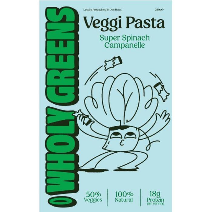 Wholy Greens Spinach Campanelle 320g (320g)