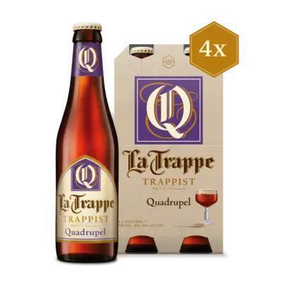 La Trappe Trappist quadrupel 4-pack (4 × 33cl)