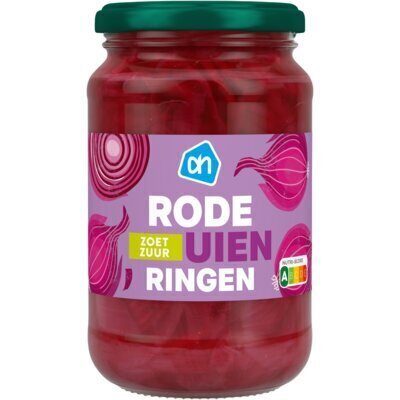 AH Rode uienringen zoetzuur (340g)