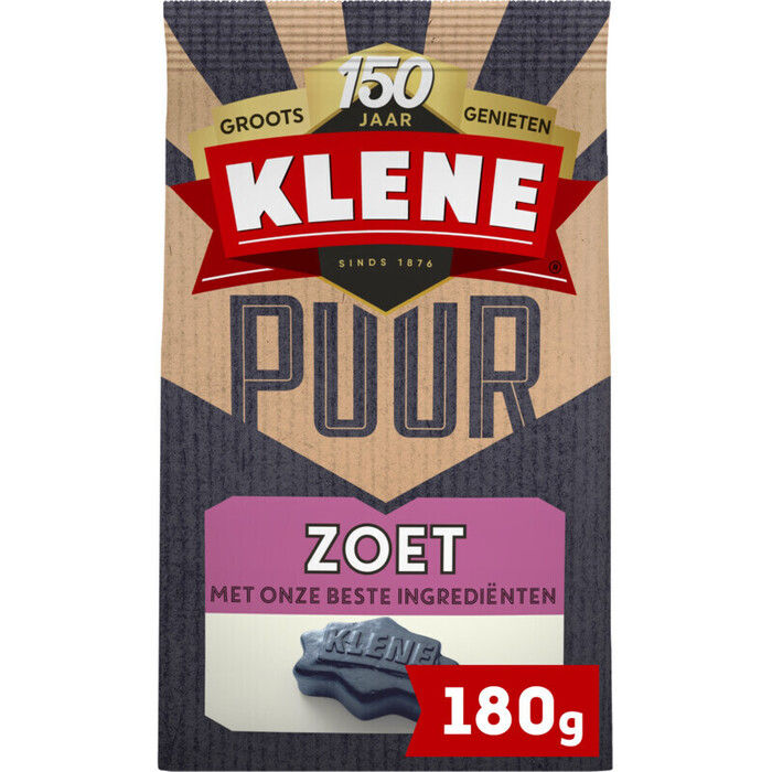 Klene Puur Zoet 1 x 180 g (180g)