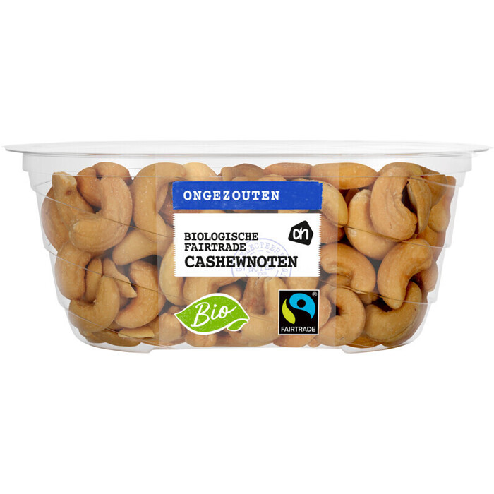 AH Biologisch Gebrande cashewnoten ongezouten (160g)
