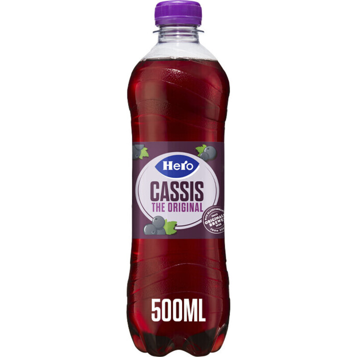 Hero Cassis (Fles, 0.5L)
