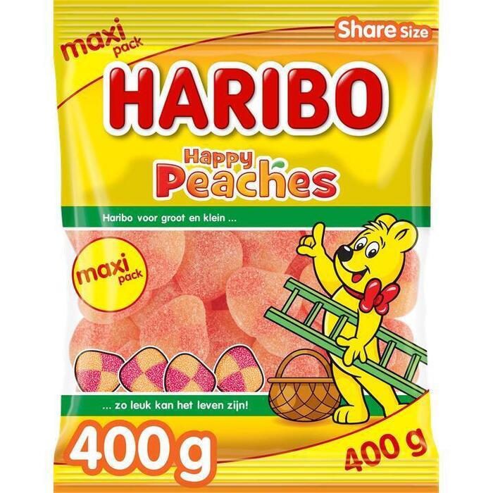 Haribo Happy peaches (Zak, 400g)