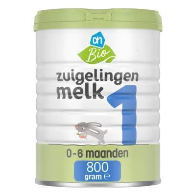 AH Biologisch Zuigelingenmelk 1 standaard 0-6 maanden (800g)