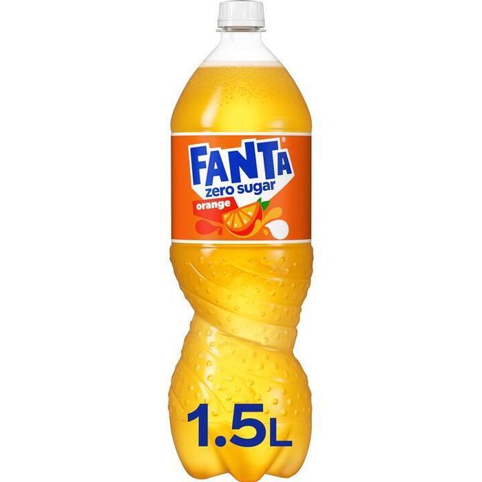 Fanta Zero Orange PET Fles 1, 5L (Fles, 1.5L)