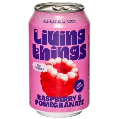 Living Things Raspberry & pomegranate (33cl)