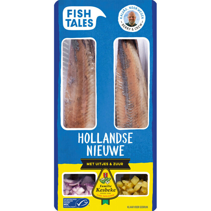 Fish Tales Hollandse nieuwe met kesbeke zuur