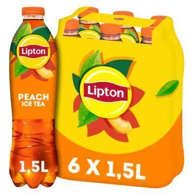 Lipton Peach ice tea (6 × 1.5L)