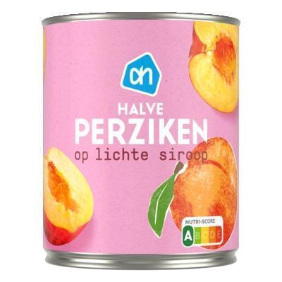 Halve perzikken op Siroop (blik, 820g)