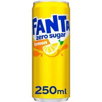 Fanta Lemon No Sugar 250 ml (250ml)