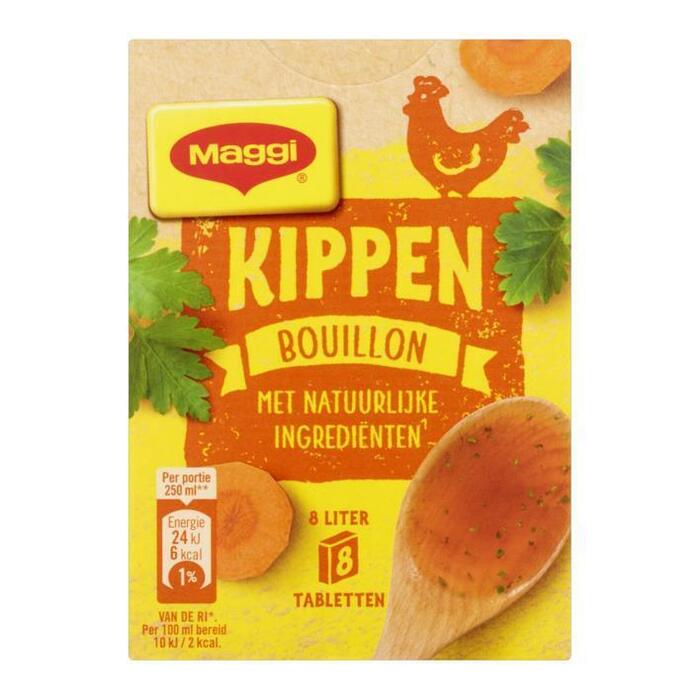 Maggi Natuurlijke kippen bouillon blokjes (80g)