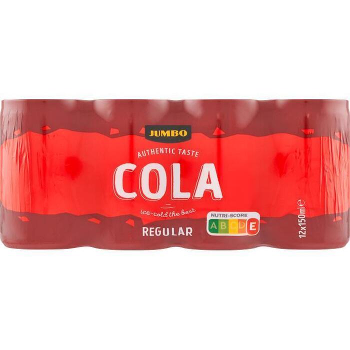 Jumbo Cola Regular Blik 12x150ML (12 × 150ml)