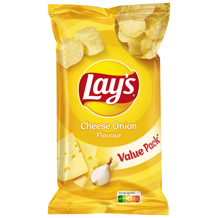 Lay's Cheese Onion Chips 275 gr (275g)