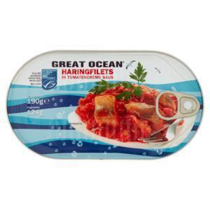 Haringfilets in tomatencrèmesaus (blik, 190g)
