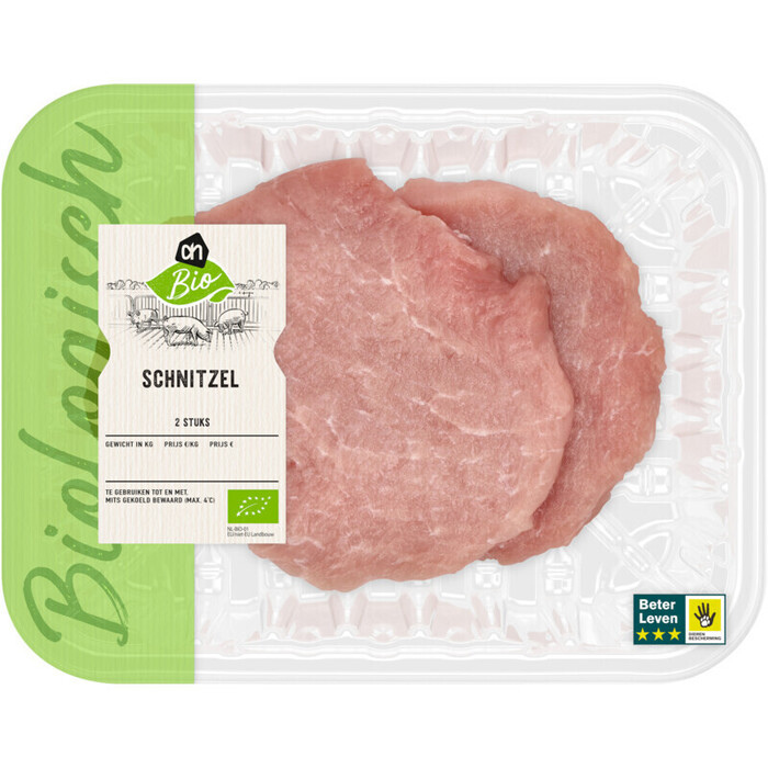 AH Biologisch Varkensschnitzel (260g)
