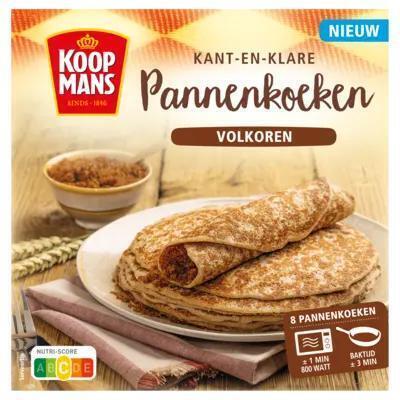 Koopmans Pannenkoeken volkoren kant-en-klaar (540g)