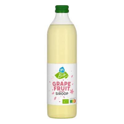AH Biologisch Grapefruit smaak siroop (0.5L)