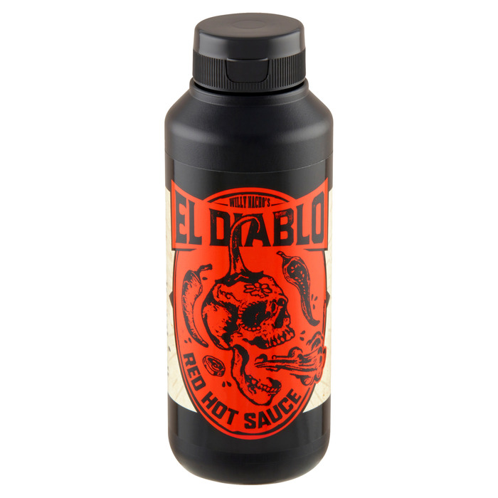 Willy Nacho's El Diablo Red Hot Sauce 265ml (265ml)