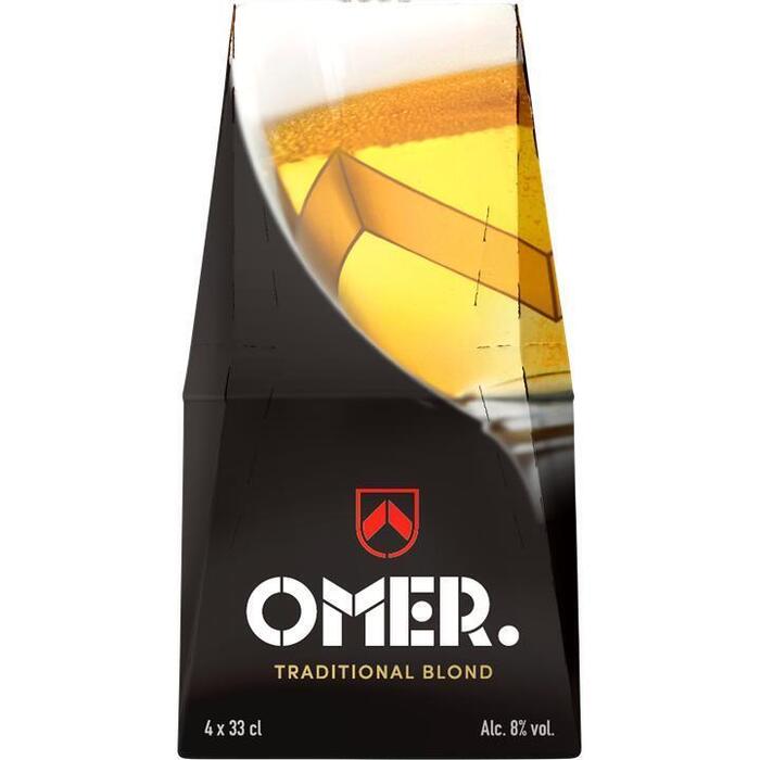 Omer Blond 4 x 330ML (Set, 4 × 33cl)