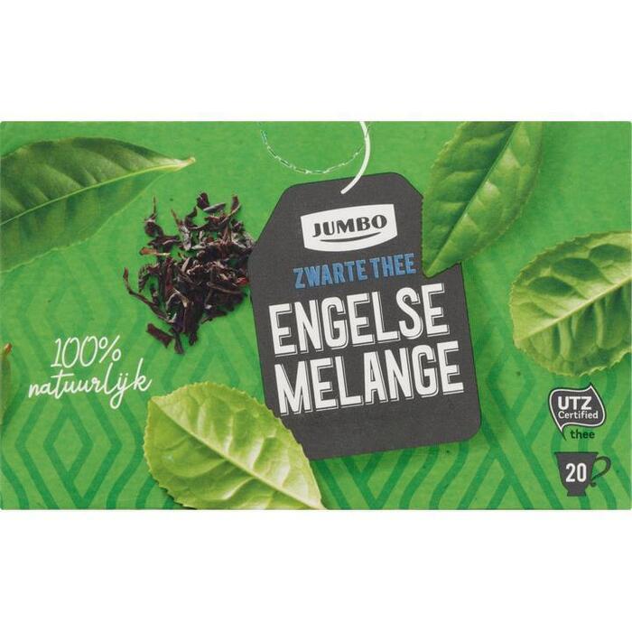 Jumbo Zwarte Thee Engelse Melange 20 Stuks 40 g (40g)