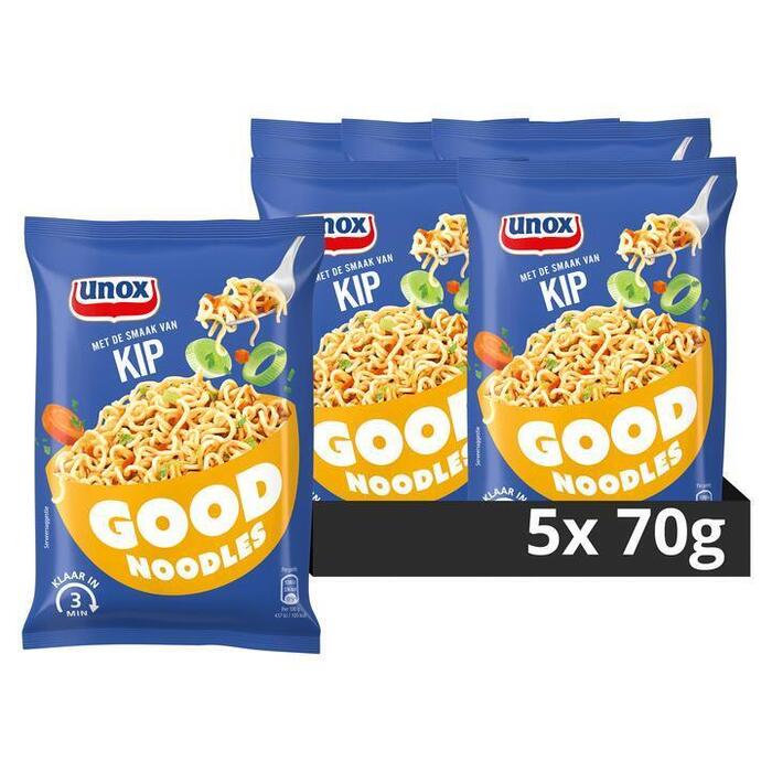 Unox Good Noodles Kip 5 x 70g (70g)