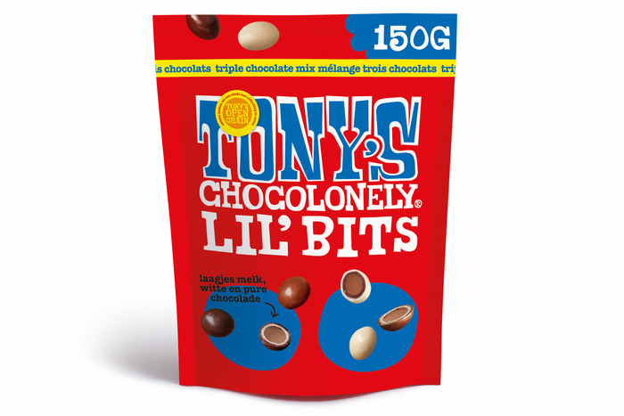 Tony's Chocolonely Lil'bits triple chocolate (150g)