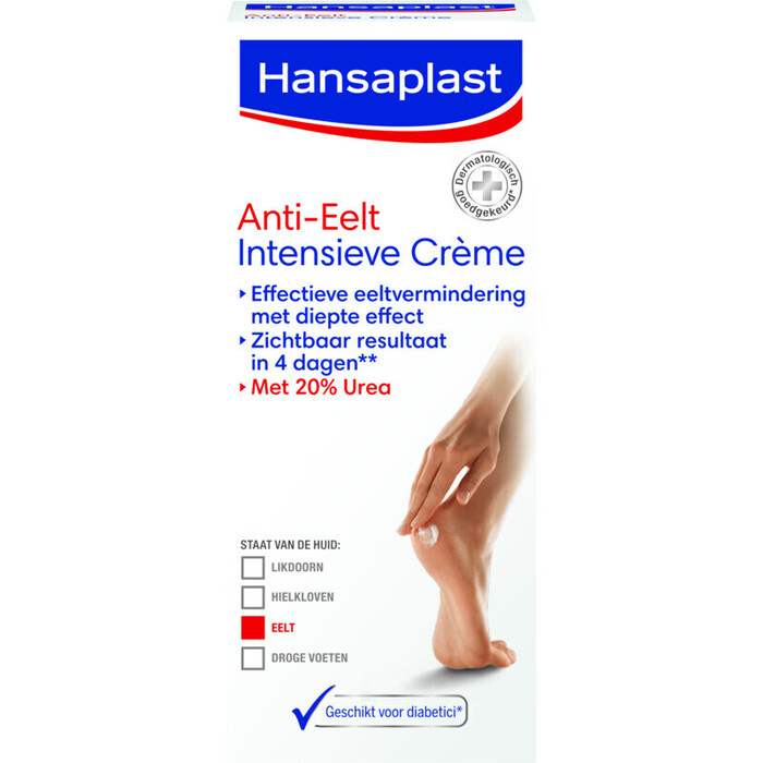 Hansaplast Foot Expert Anti-Eelt Intensieve Crème 75 ml (75ml)