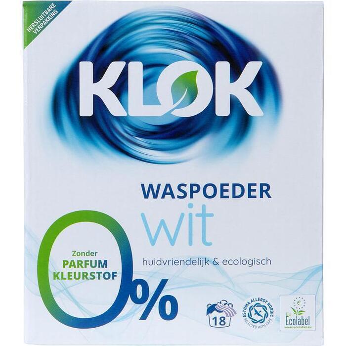 Klok Waspoeder wit (Doos, 1.17kg)