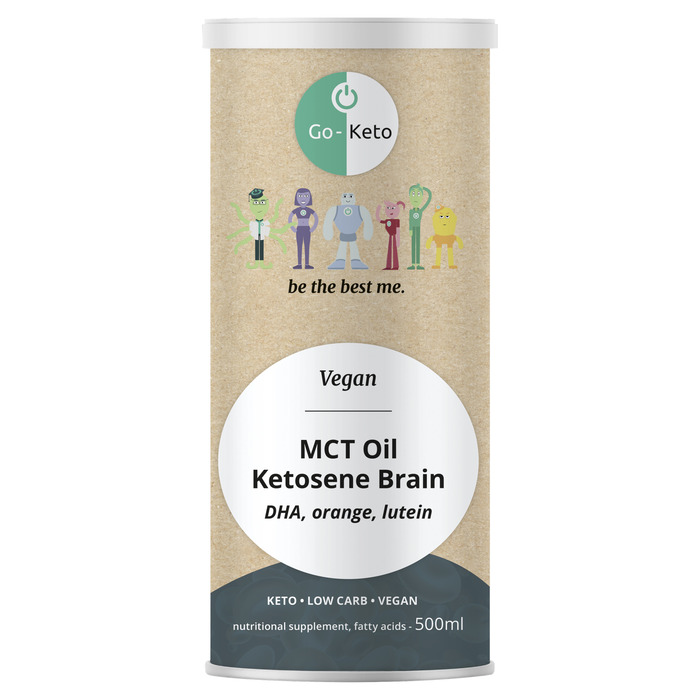 Unbranded MCT Olie Vegan Ketosene Brain 500 ml Koker (0.5L)