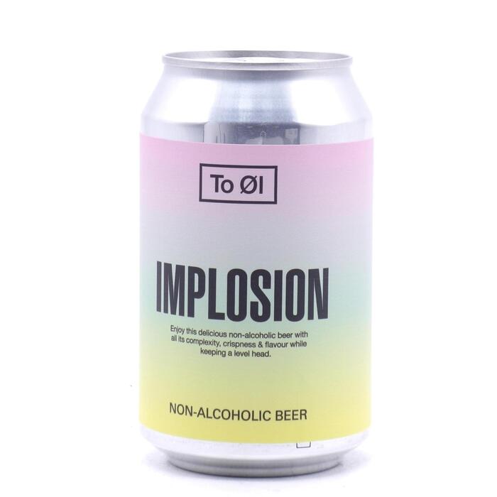 To Øl Implosion alcohol arm bier blik (Blik, 33cl)