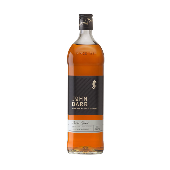 John Barr blended scotch whisky black 1 liter (1L)