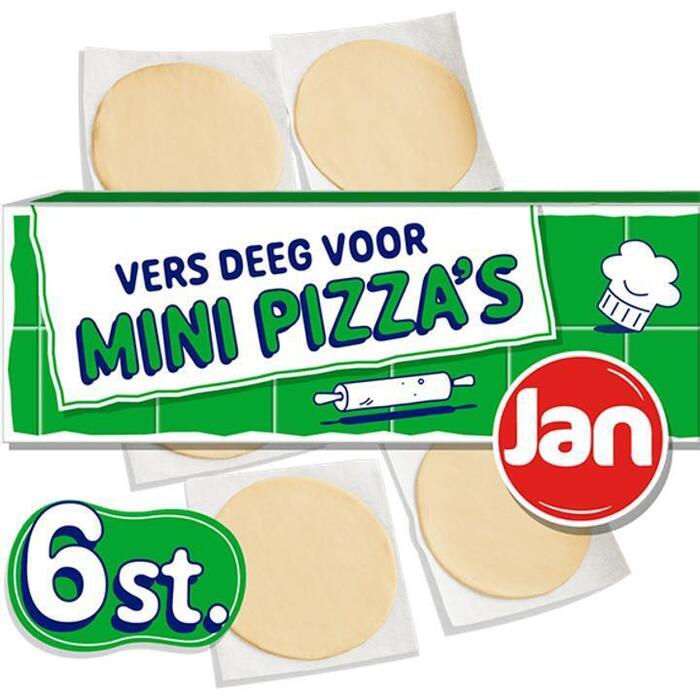 Jan Mini Pizza 6 x 65 g (6 × 65g)