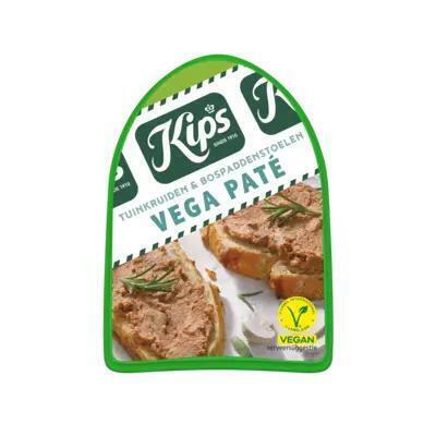 Kips Vega tuinkruiden & bospaddenstoelen paté (125g)