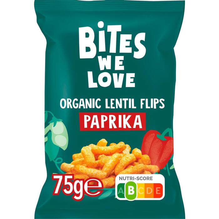 BitesWeLove Flip Its Paprika Lentil Puffs 75 g (75g)