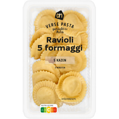 Ravioli 5 formaggi (bak, 250g)